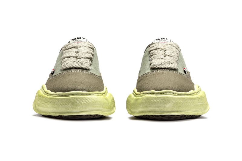 Maison Mihara Yasuhiro Low Top Sneakers New Colorways HBX Release Info Buy Price Blue Black Green White OG Soles