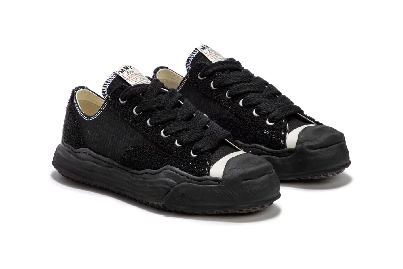 Maison Mihara Yasuhiro Low Top Sneakers New Colorways HBX Release Info Buy Price Blue Black Green White OG Soles