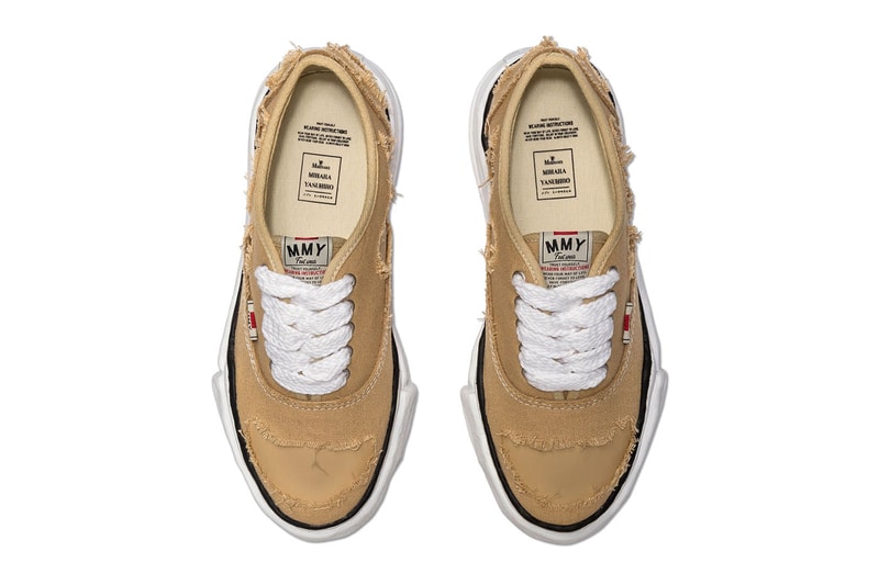 Maison Mihara Yasuhiro Low Top Sneakers New Colorways HBX Release Info Buy Price Blue Black Green White OG Soles