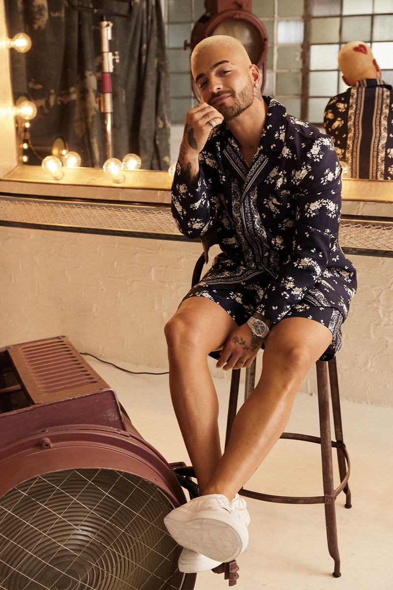 Maluma Partners With Reunited Clothing for a Capsule of Summer Staples collaboration latino reggaeton colombia jennifer lopez hawai medellin bad bunny the weeknd macy's nyc new york city royalty by maluma