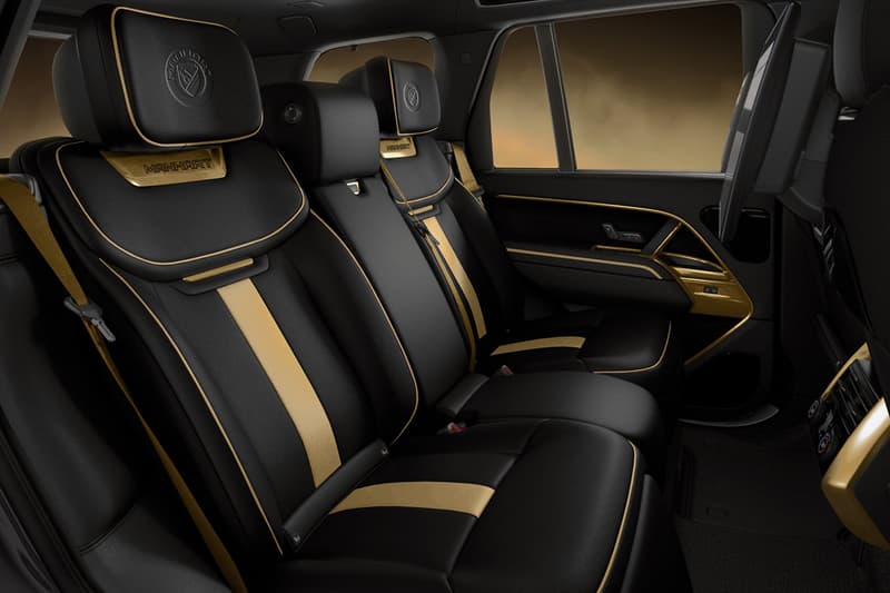 MANHART Range Rover Vogue RV 650 Middle East SUV Luxury British Car Rending Custom Black Gold Concept 