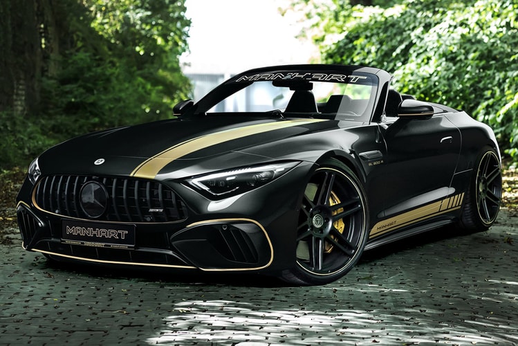MANHART Imagines the Mercedes-AMG SL V8 Roadster With 800 HP and 1,000 Nm of Torque