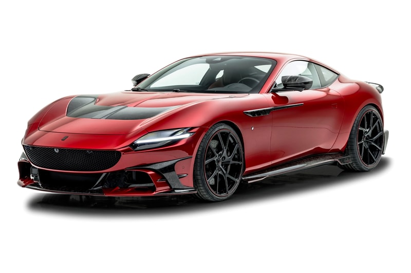 Mansory Ferrari Roma Power Increase V8 Carbon Fiber Luxury Italian GT Supercar First Look Custom Tuned