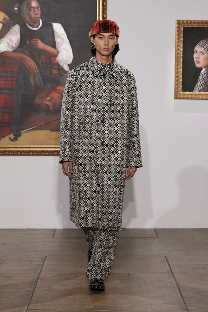 Marine Serre Adds a Punk Rock Anecdote to Its FW22 Collection paris fashion week fall/winter 2022