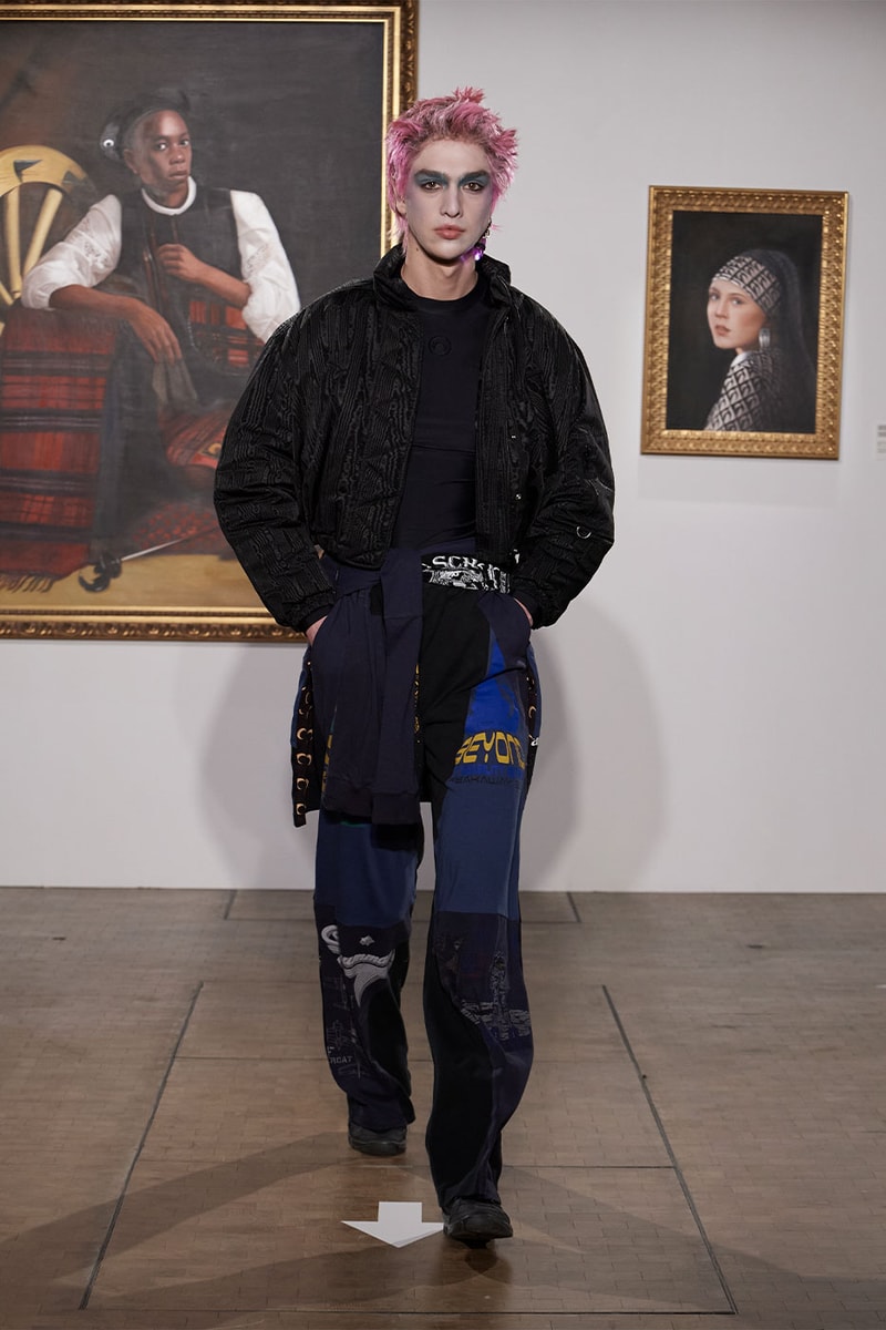 Marine Serre Adds a Punk Rock Anecdote to Its FW22 Collection paris fashion week fall/winter 2022