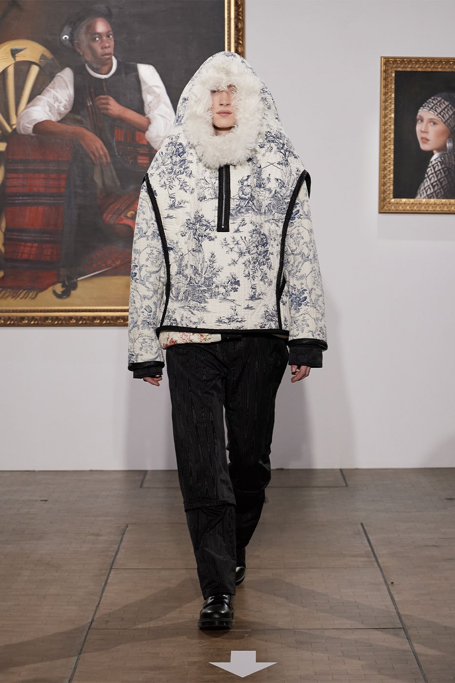 Marine Serre Adds a Punk Rock Anecdote to Its FW22 Collection paris fashion week fall/winter 2022