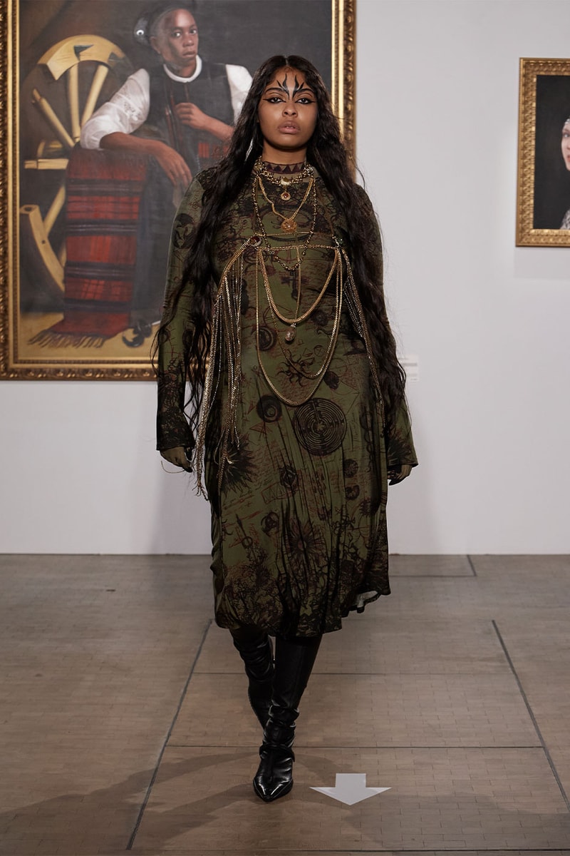 Marine Serre Adds a Punk Rock Anecdote to Its FW22 Collection paris fashion week fall/winter 2022