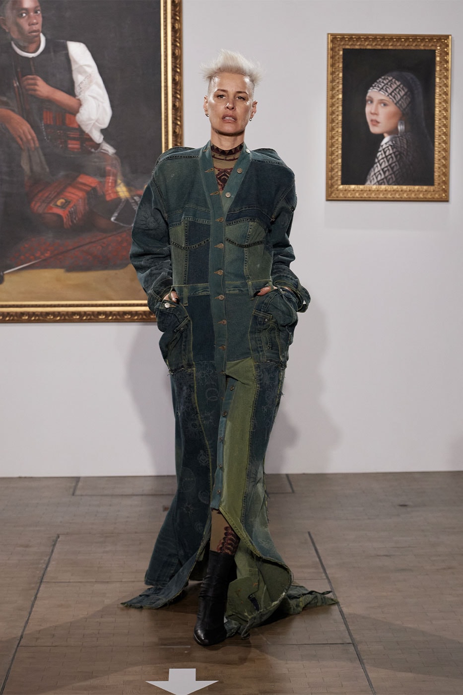 Marine Serre Adds a Punk Rock Anecdote to Its FW22 Collection paris fashion week fall/winter 2022