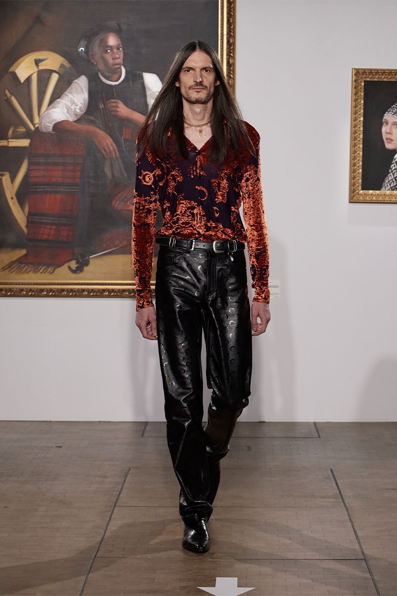 Marine Serre Adds a Punk Rock Anecdote to Its FW22 Collection paris fashion week fall/winter 2022