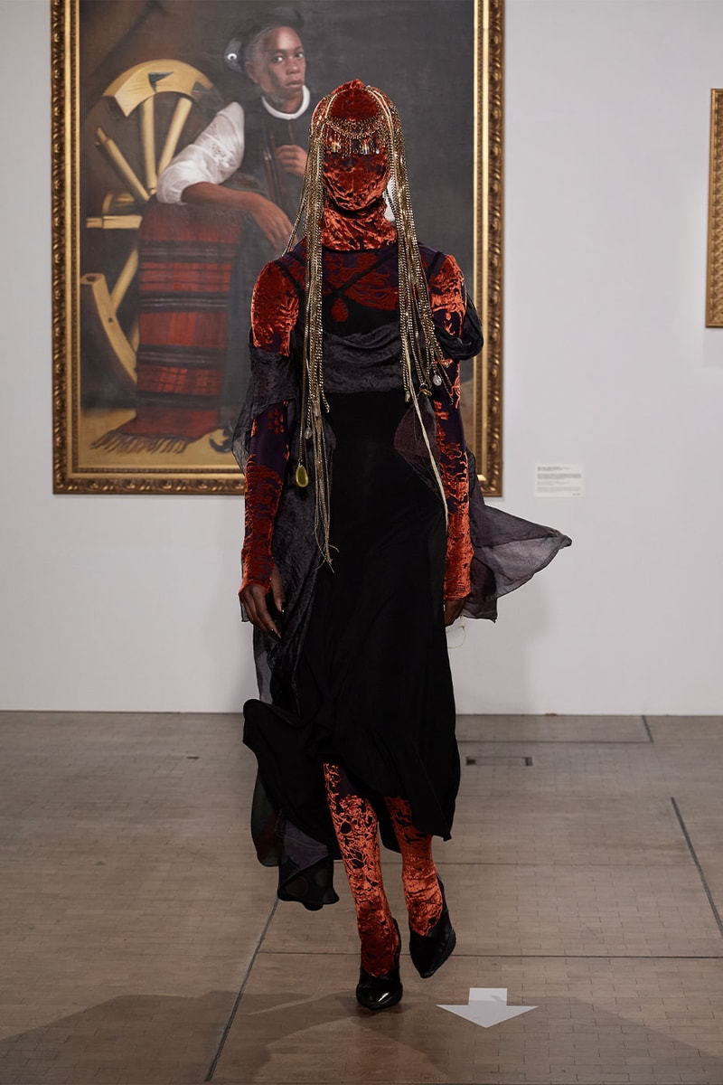 Marine Serre Adds a Punk Rock Anecdote to Its FW22 Collection paris fashion week fall/winter 2022