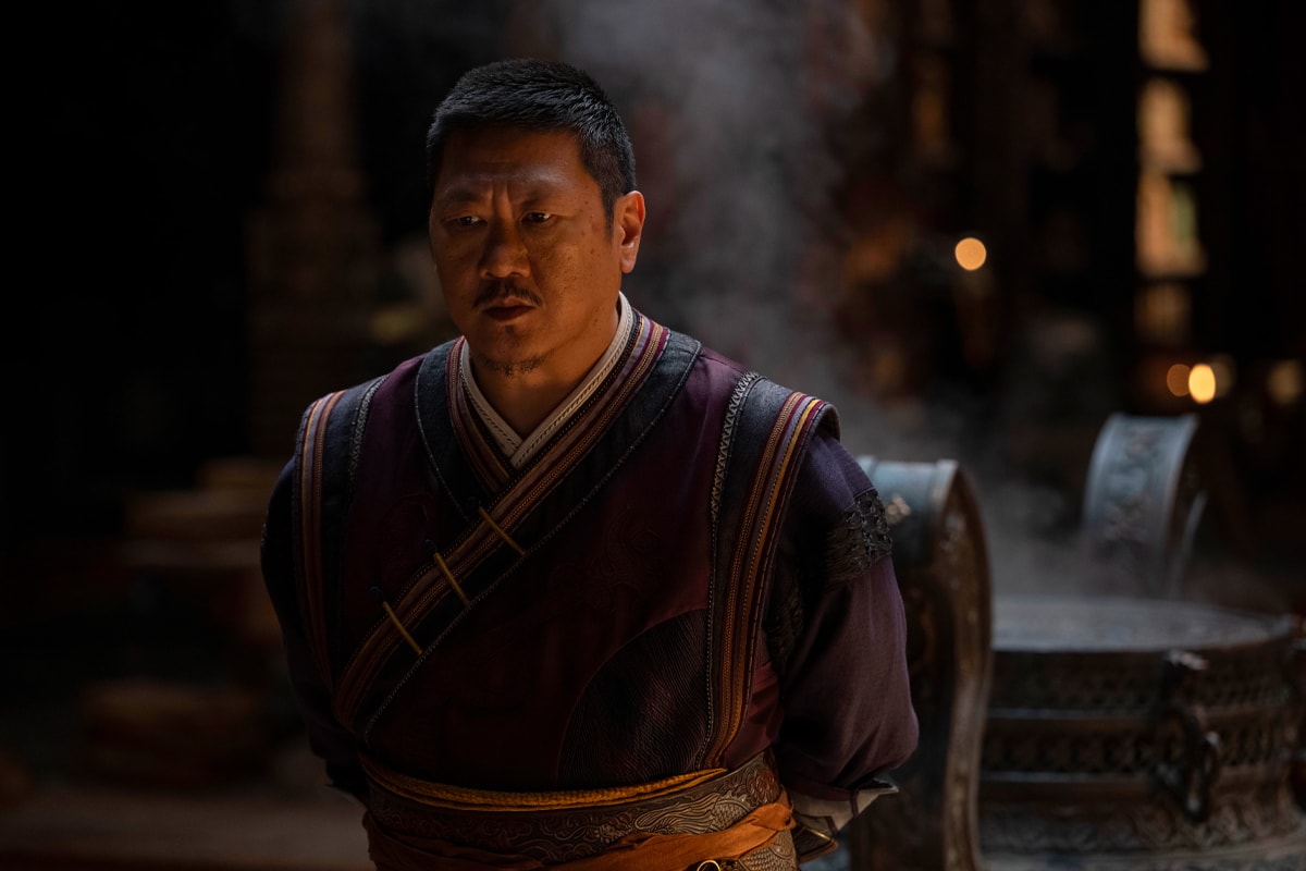 Marvel Unveils New First Look Images From 'Doctor Strange in the Multiverse of Madness' benedict cumberbatch elizabeth olsen avengers america chavez wong Xochitl Gomez