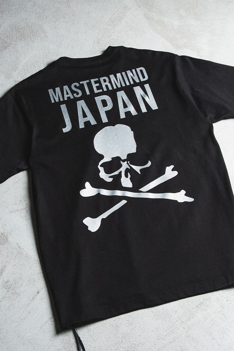 mastermind Japan SS22 episode 8 instinct Collection HBX Release Info Price Buy T-shirts Logo Boxy Fit Hoodie Tie-Dye Foil Denim Jacket Shirt Jeans Shorts Cotton Bracelets Belt Leather Wallet