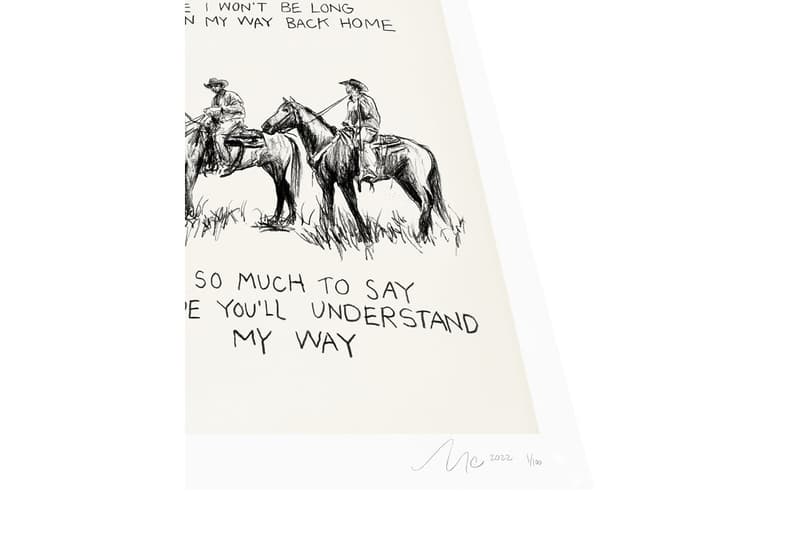 Matt McCormick 'Won't Be Long' Art Print Cowboy