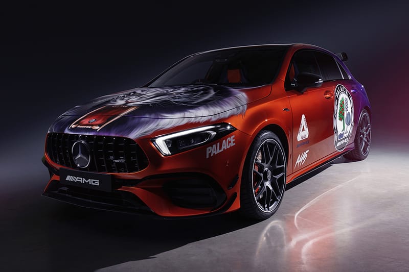 Palace and Mercedes-AMG Come Together for Second Collaborative Car and Capsule Collection