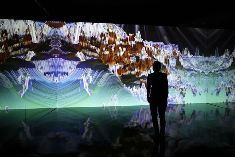 Miguel Chevalier Digital Abysses Aqua Planet Jeju Island undersea digital flora fauna immersive water exhibition interactive vr aquarium location information visit news time