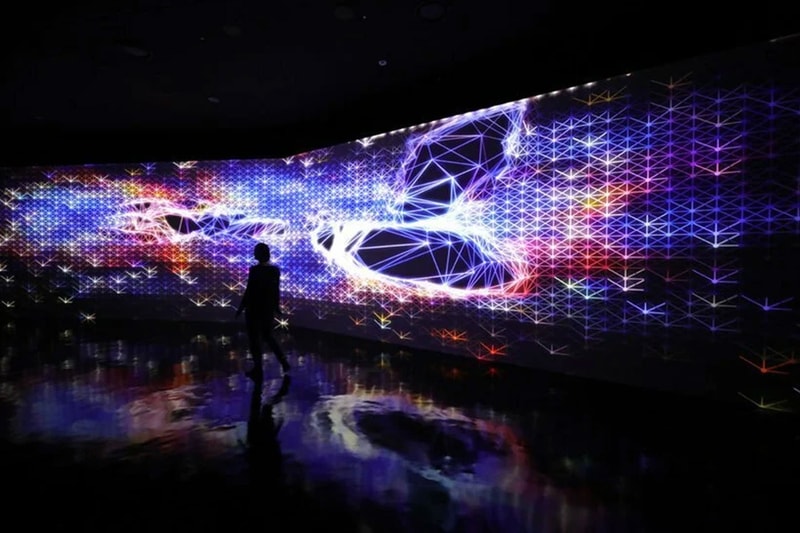 Miguel Chevalier Digital Abysses Aqua Planet Jeju Island undersea digital flora fauna immersive water exhibition interactive vr aquarium location information visit news time