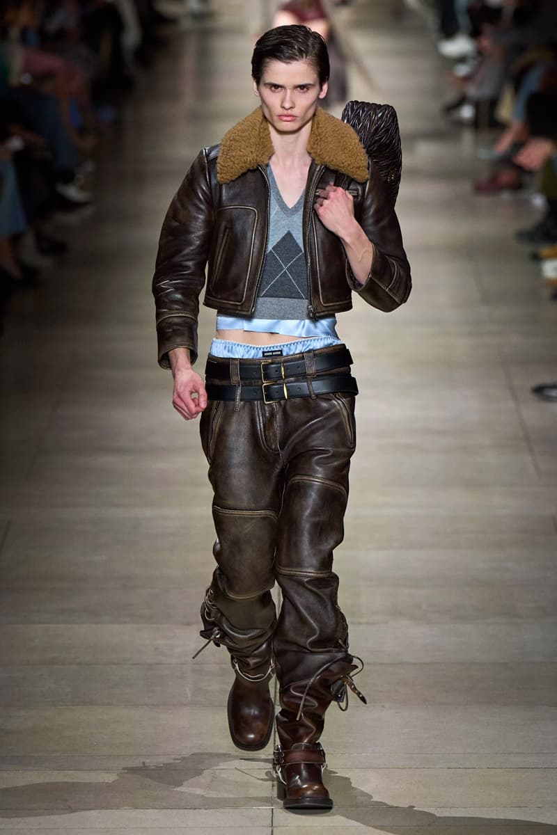 Miu Miu Return to Menswear FW22 Collection Info ready to wear