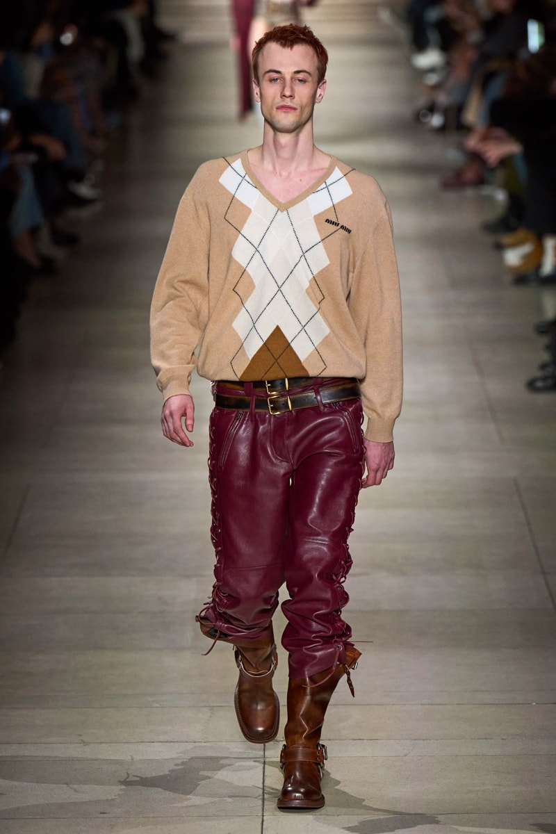 Miu Miu Return to Menswear FW22 Collection Info ready to wear