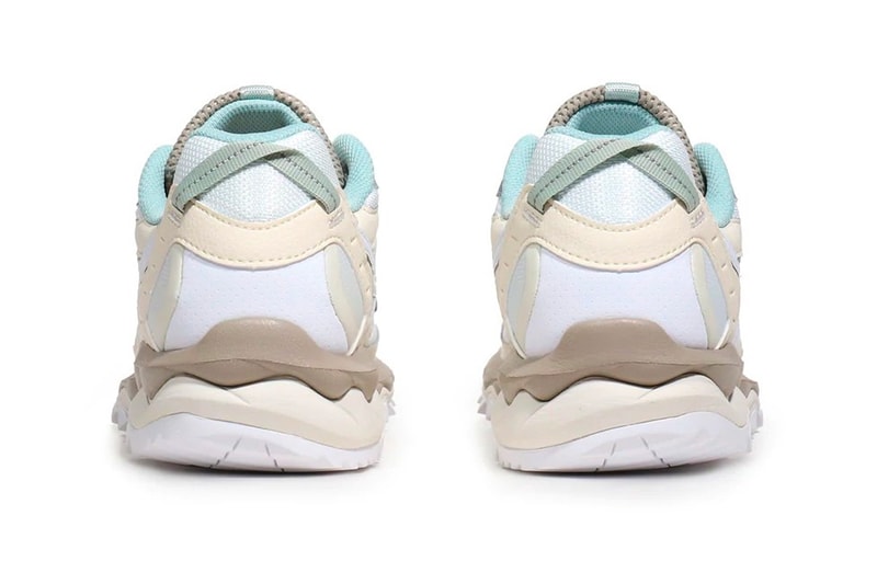 Mizuno Wave Mujin TL Antique White/White/Grey Mist Michelin Rubber Outsole Thermo-Transfer Overlays Lacing Technical Ripstop Release Info Footwear GR Drops Sneakers