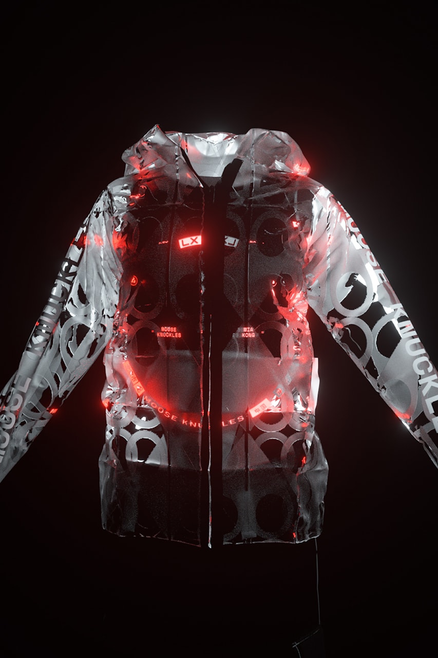 moose knuckles outerwear nft jacket metaverse design 3D mia kong influencer short film pop up Beijing 