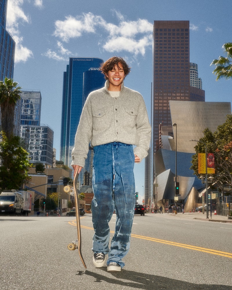 Skateboarder Chris Chann Stars in the NAHMIAS SS22 Campaign