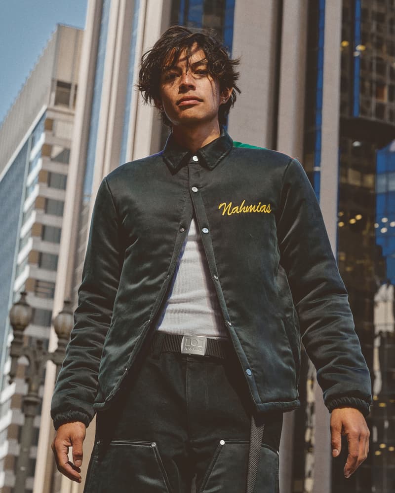 Skateboarder Chris Chann Stars in the NAHMIAS SS22 Campaign