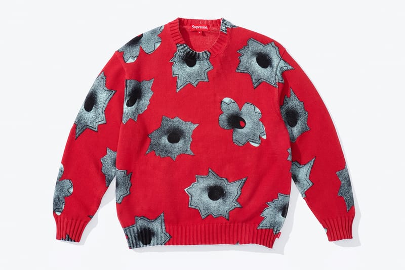 Supreme 22SS Nate Lowman Sweater