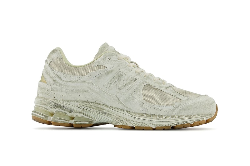 New Balance Expands Its 2002R "Protection Pack" With a Worn Aesthetic for SS22 new balance 2002R M2002RDG constructed with abzorb midsole N-ergy outsole deconstructed white aged