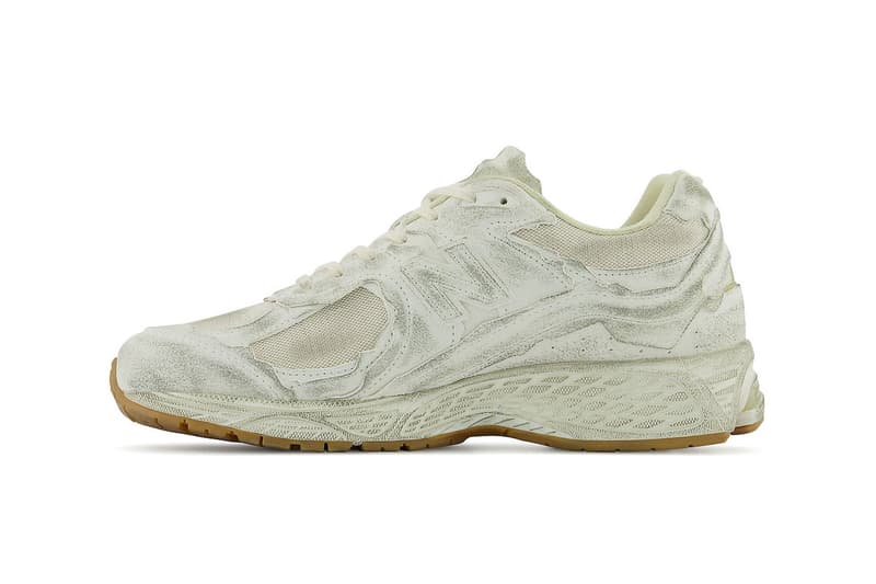 New Balance Expands Its 2002R "Protection Pack" With a Worn Aesthetic for SS22 new balance 2002R M2002RDG constructed with abzorb midsole N-ergy outsole deconstructed white aged