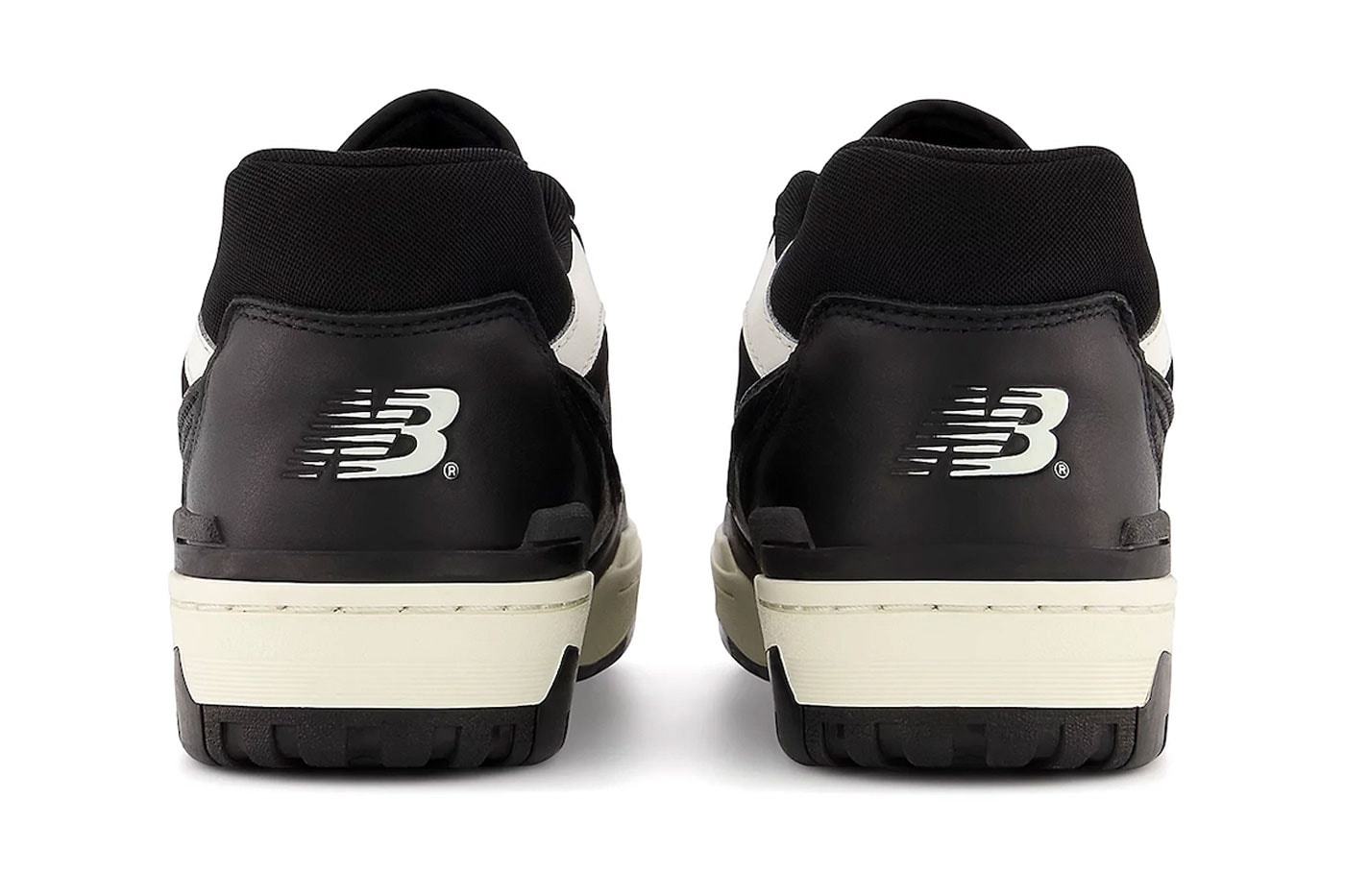 New Balance 550 Is Arriving in a "Panda" Colorway BB550LBW black and white sneakers shoes