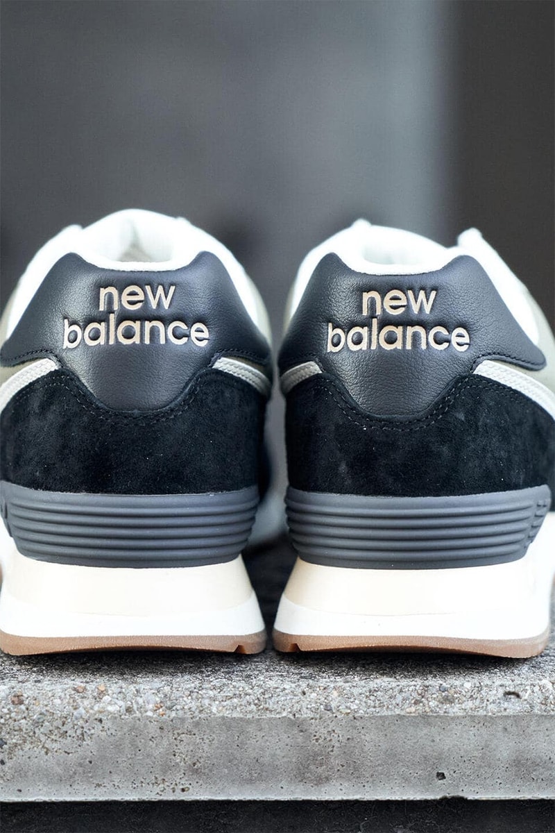 beams new balance 574 black white gum release info store list buying guide photos price 