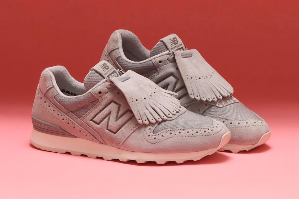 New Balance 996 Appears With Fringed Tongue Kilties | Hypebeast