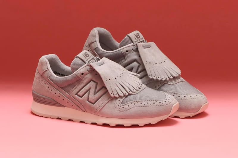 Registration Unevenness Maiden New Balance 996 Appears With Fringed Tongue Kilties | Hypebeast
