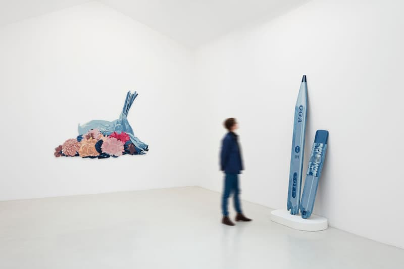 Nick Doyle "Ruins" Perrotin Paris Exhibition Art