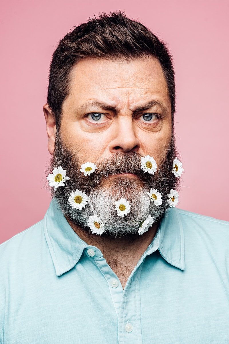 nick offerman parks and recreation ron swanson pammy and tommy uncle miltie donkey thoughts substack interview