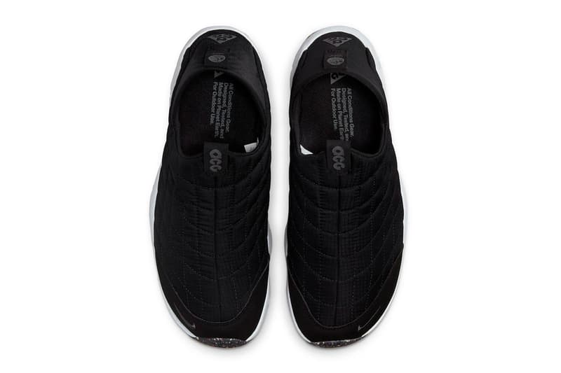 Nike ACG Air Moc 3.5 Black Sneaker Move to Zero