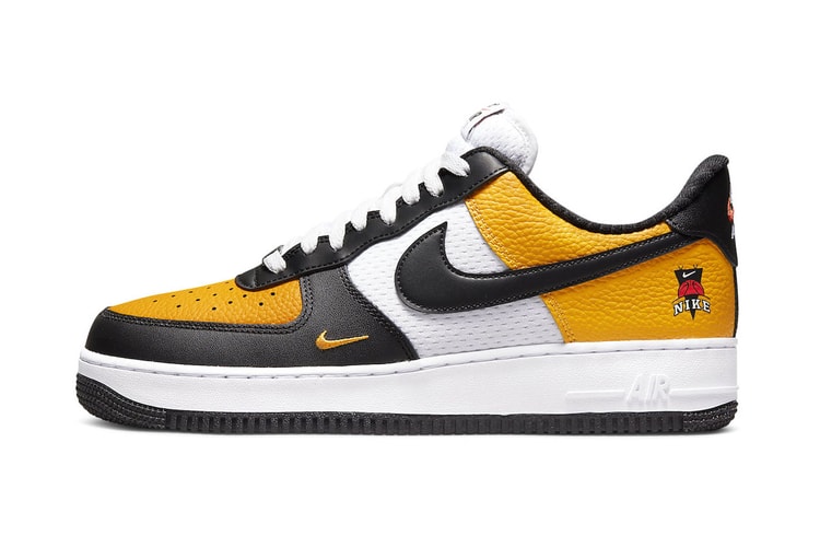 Latest Nike Air Force 1 Edition Goes Full Varsity With Jersey Mesh Paneling
