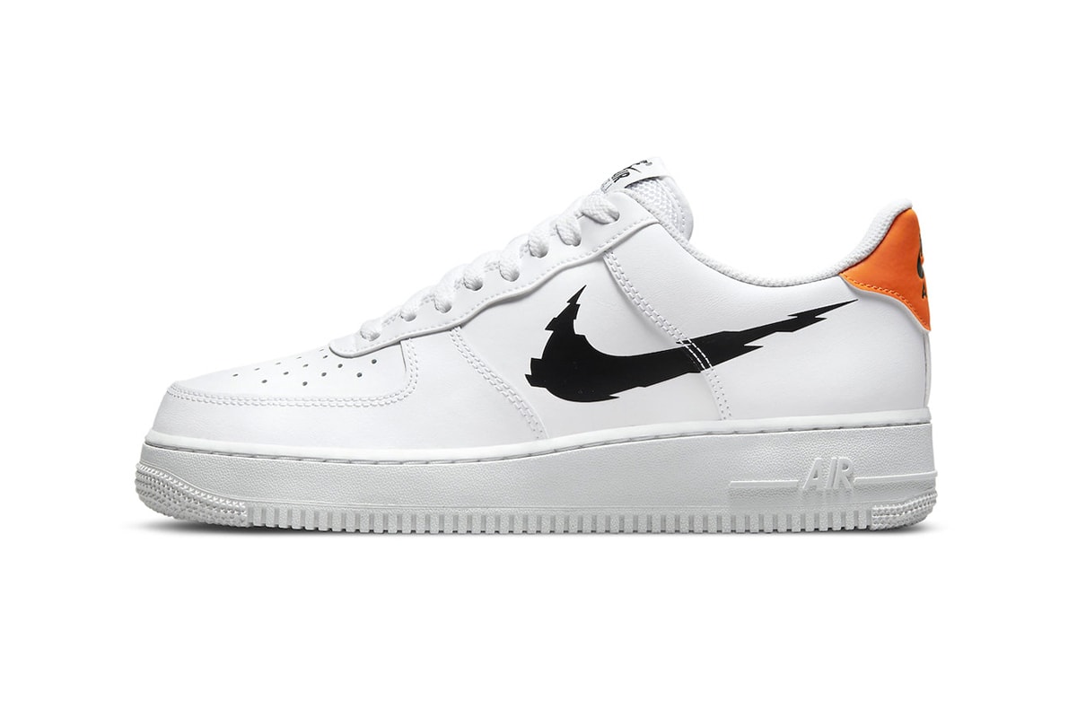Additief envelop Vermoorden Nike Air Force 1 Low "Glitch Swoosh" Official Look | Hypebeast