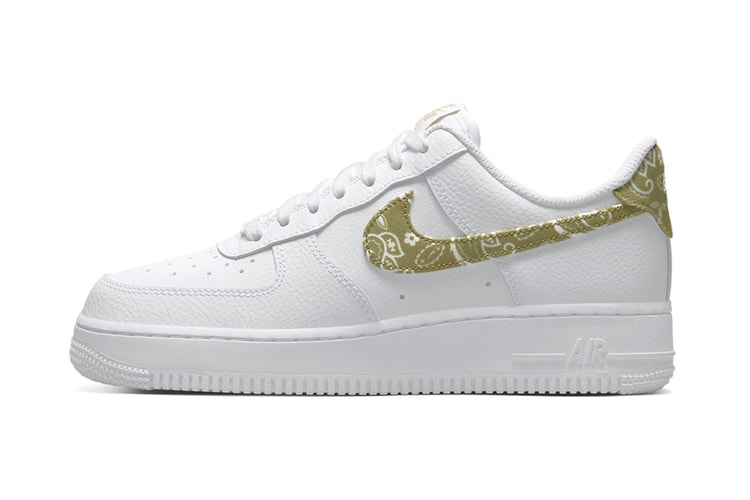 Nike's Air Force 1 Arrives in "Olive Paisley" Print
