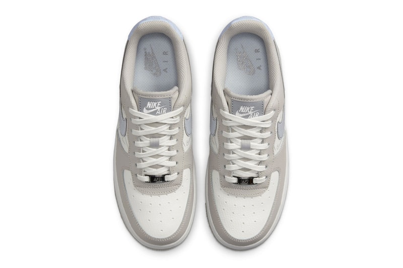 Nike Air Force 1 Low "Reflective" Release Info DR7857-101 Nike Reveals New Air Force 1 Low Covered in Reflective Mini Swooshes