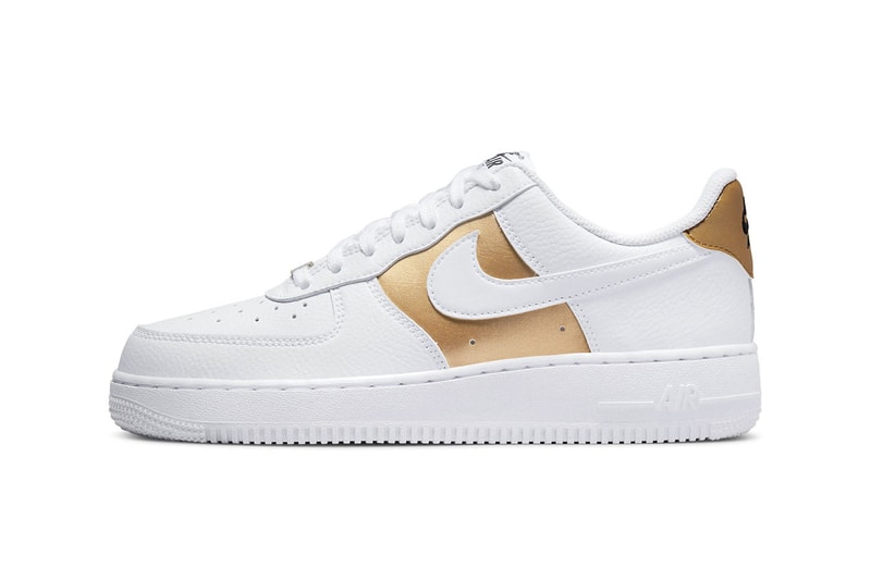 Nike Air Force 1 Low Is Arriving in "White Bronze" Iteration DD8959-105 release info classic af1 air force shoes sneakers