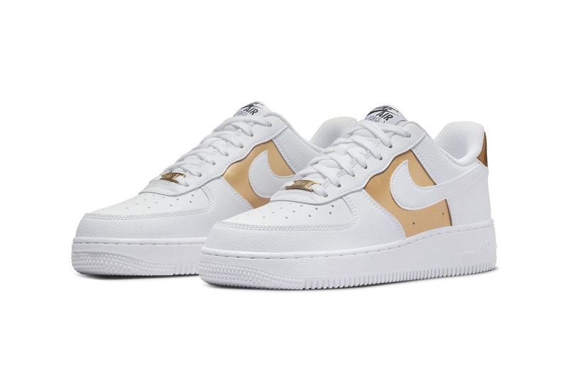 Nike Air Force 1 Low Is Arriving in "White Bronze" Iteration DD8959-105 release info classic af1 air force shoes sneakers