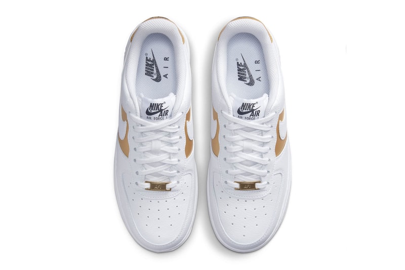 Nike Air Force 1 Low Is Arriving in "White Bronze" Iteration DD8959-105 release info classic af1 air force shoes sneakers