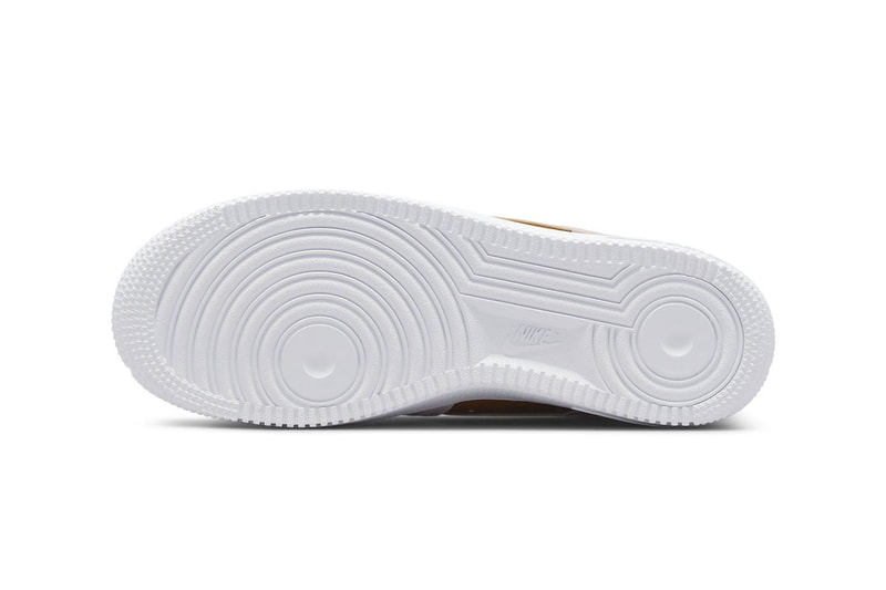 Nike Air Force 1 Low Is Arriving in "White Bronze" Iteration DD8959-105 release info classic af1 air force shoes sneakers