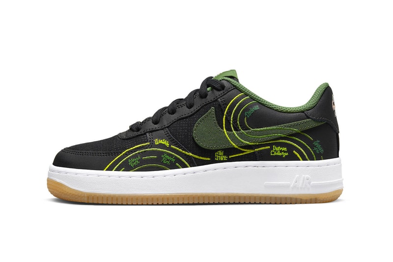 Nike Air Force 1 Ny vs Ny DV2204-001 annual summer streetball basketball tournament Watson Dyckman Tri-State Lincoln Park Uptown Challenge West 4th Gersh Park gum black green release info