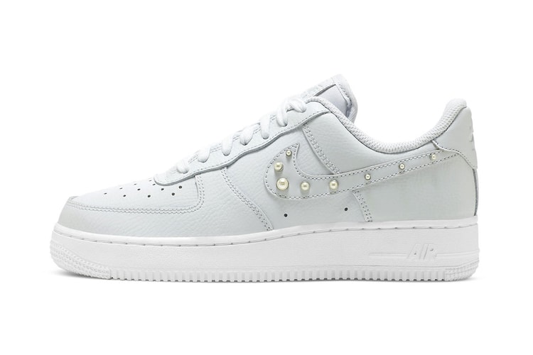 This Nike Air Force 1 Arrives With Pearl-Studded Swooshes