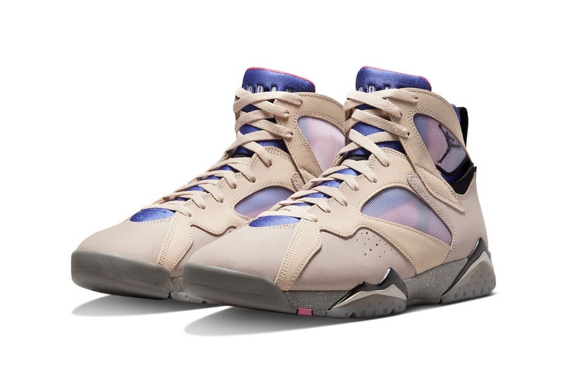 Take a Look at the Air Jordan 7 SE "Sapphire" official images release info DJ2636-204 jordan brand high tops shimmer/black- sapphire Michael Jordan sneakers shoes Nike