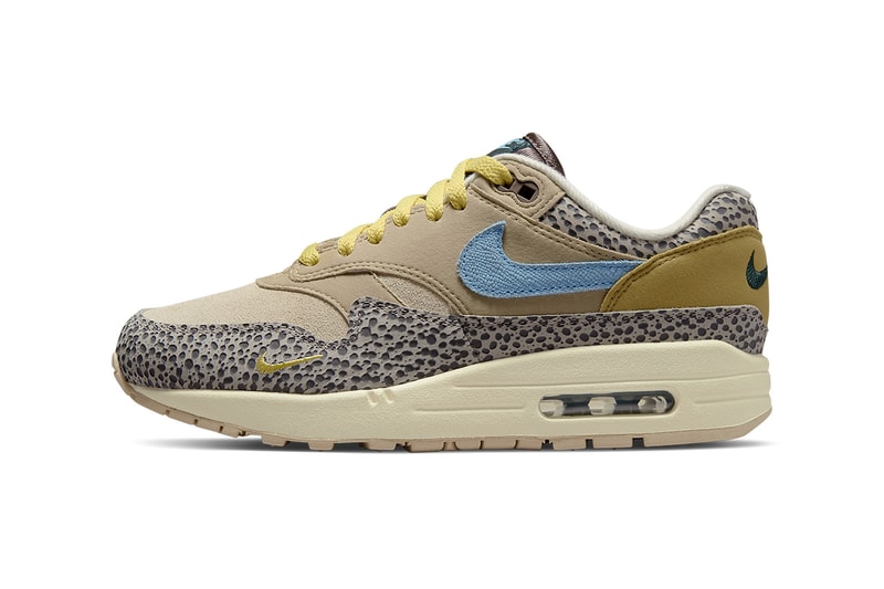 nike air max 1 safari cobblestone worn blue DV3027 001 release date info store list buying guide photos price 