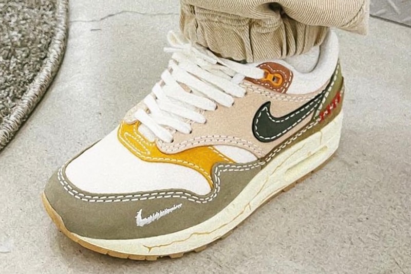 Nike Air Max 1 Wabi Sabi dq8656 133 35 anniversary japanese earthy tones contrast stitch XXXV 3.26 air max day cracked sole release date info