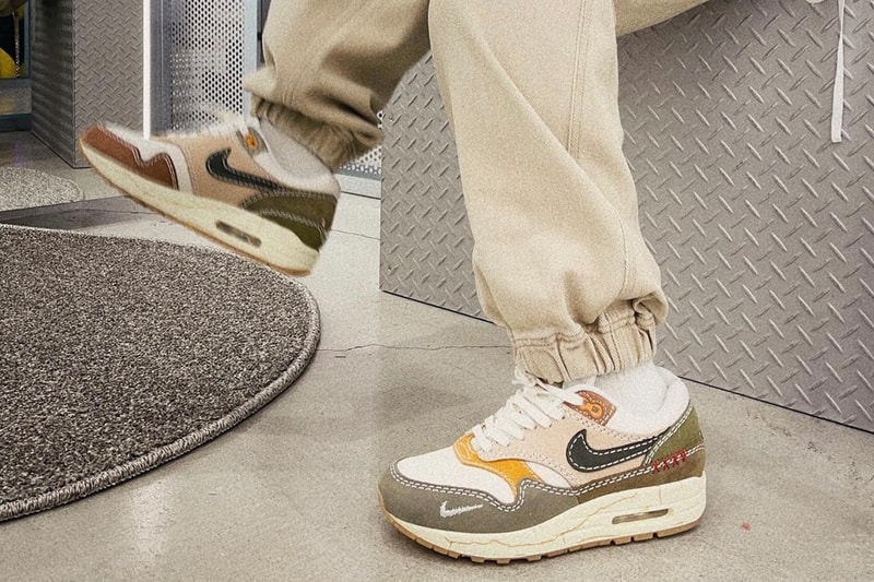 Nike Air Max 1 Wabi Sabi dq8656 133 35 anniversary japanese earthy tones contrast stitch XXXV 3.26 air max day cracked sole release date info